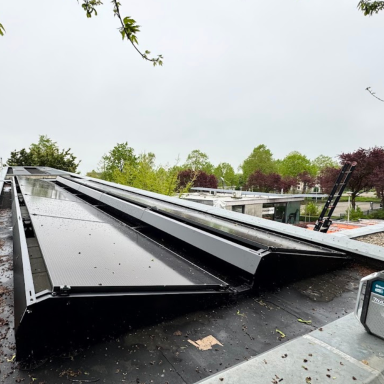 Zonnepanelen aanleg